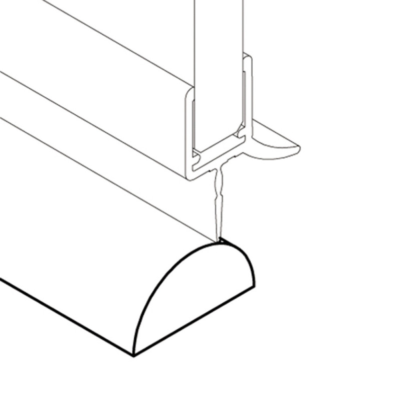 Акриловий поріг для дверного отвору (ФС1076)