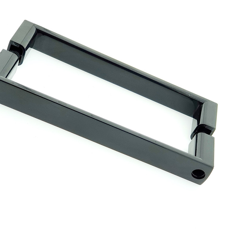 Ручка для скляних дверей (НД 016) Чорна