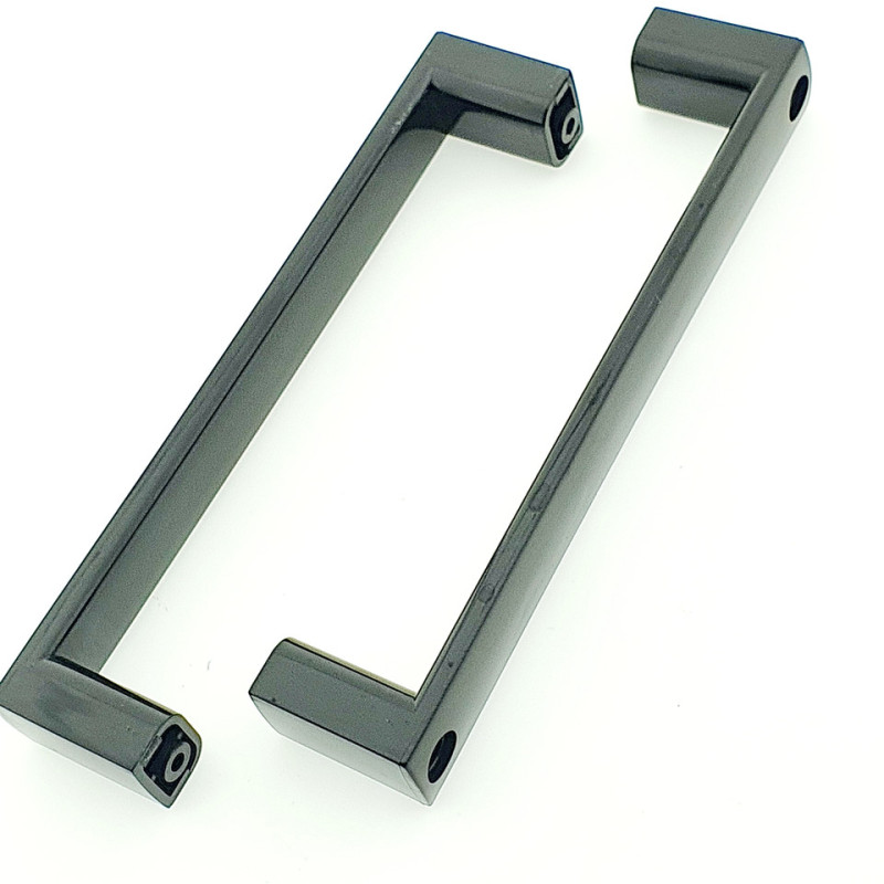 Ручка для скляних дверей (НД 016) Чорна