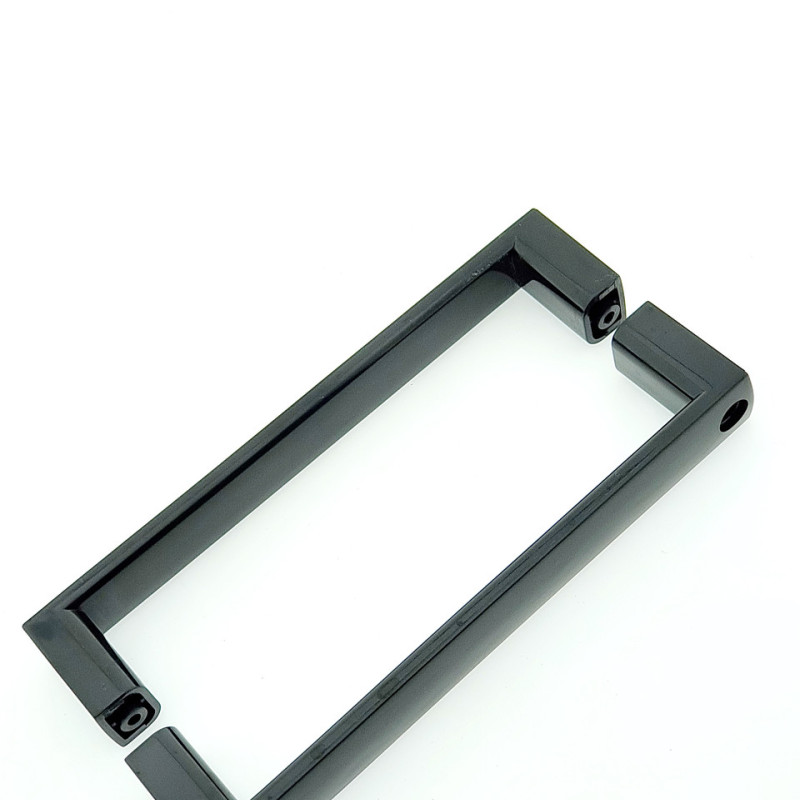 Ручка для скляних дверей (НД 016) Чорна