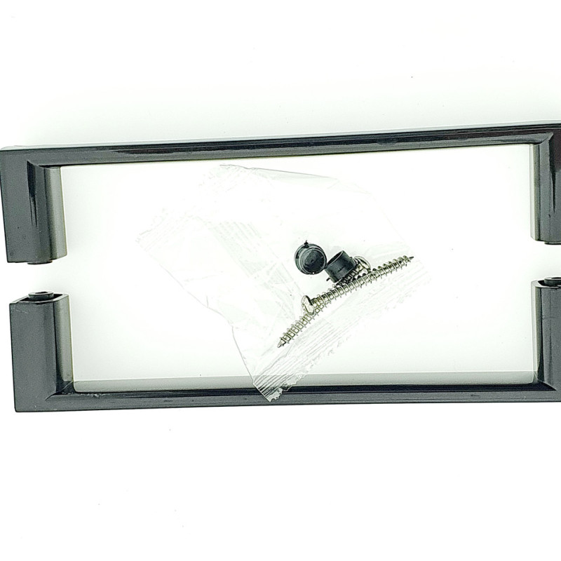 Ручка для скляних дверей (НД 016) Чорна