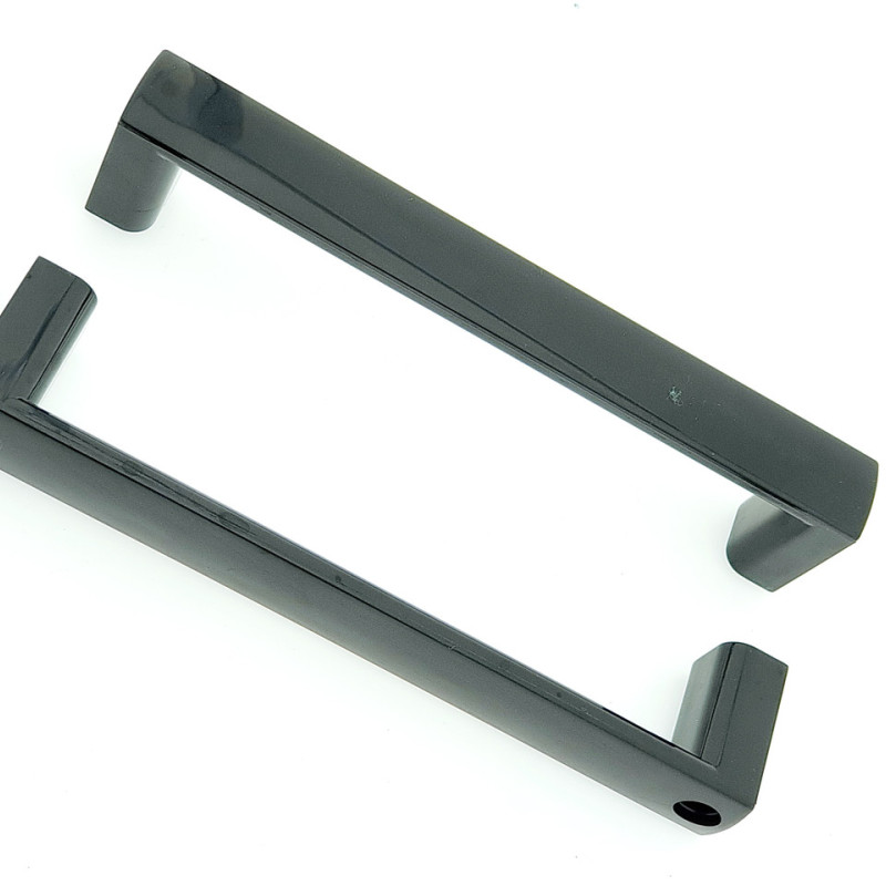 Ручка для скляних дверей (НД 016) Чорна