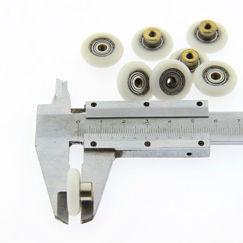 Коліщата для душової кабіни ( А-44 10 ) діаметром 20 мм з різьбою на втулці підшипника