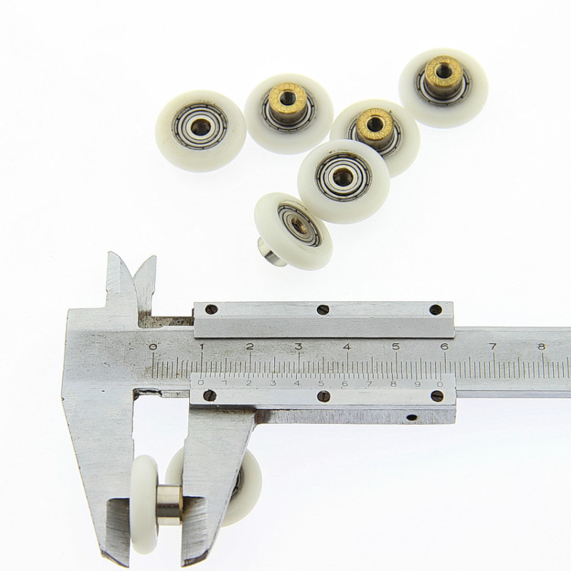 Коліщата для душової кабіни ( А-44 10 ) діаметром 20 мм з різьбою на втулці підшипника