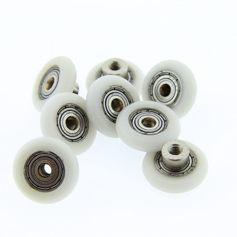 Коліщата для душової кабіни ( А-44 11 ) діаметром 20 мм з різьбою на втулці підшипника