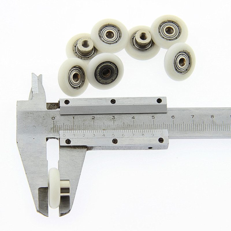 Коліщата для душової кабіни ( А-44 11 ) діаметром 20 мм з різьбою на втулці підшипника