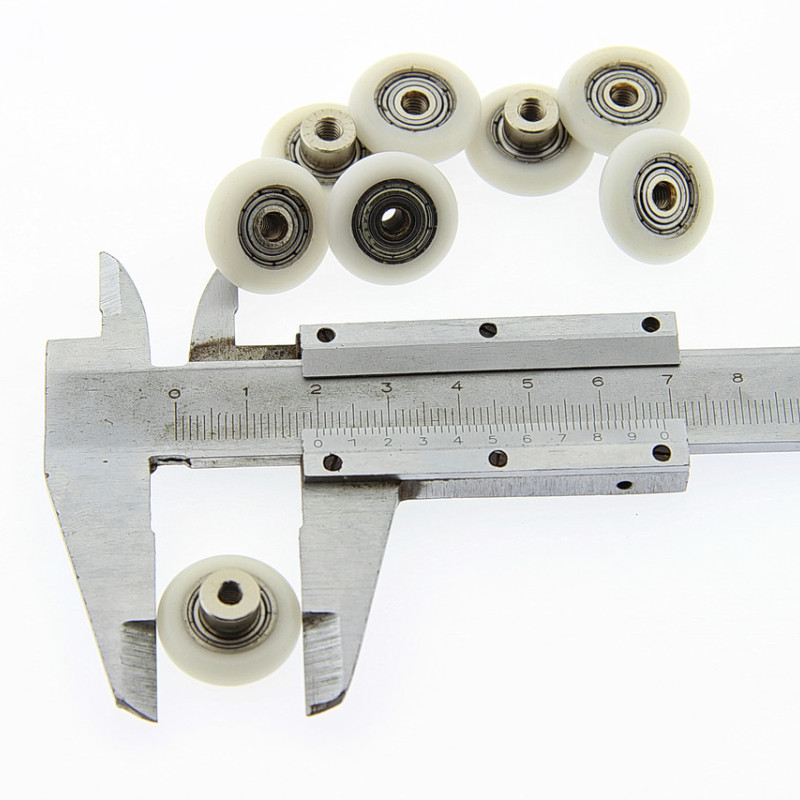 Коліщата для душової кабіни ( А-44 11 ) діаметром 20 мм з різьбою на втулці підшипника