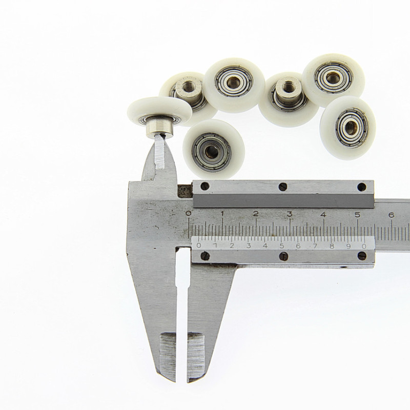 Коліщата для душової кабіни ( А-44 11 ) діаметром 20 мм з різьбою на втулці підшипника