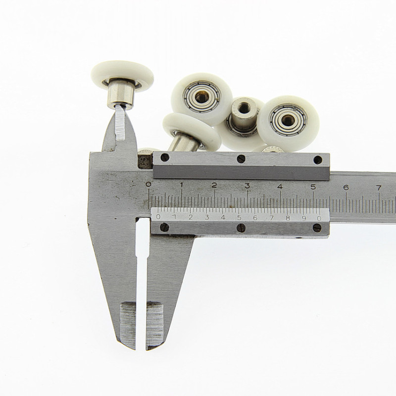 Коліщата для душової кабіни ( А-44 12 ) діаметром 20 мм з різьбою на втулці підшипника