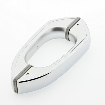 Ручка для дверей душової кабіни на два отвори. (Н 22) Хромированная, пластикова. 175 мм.