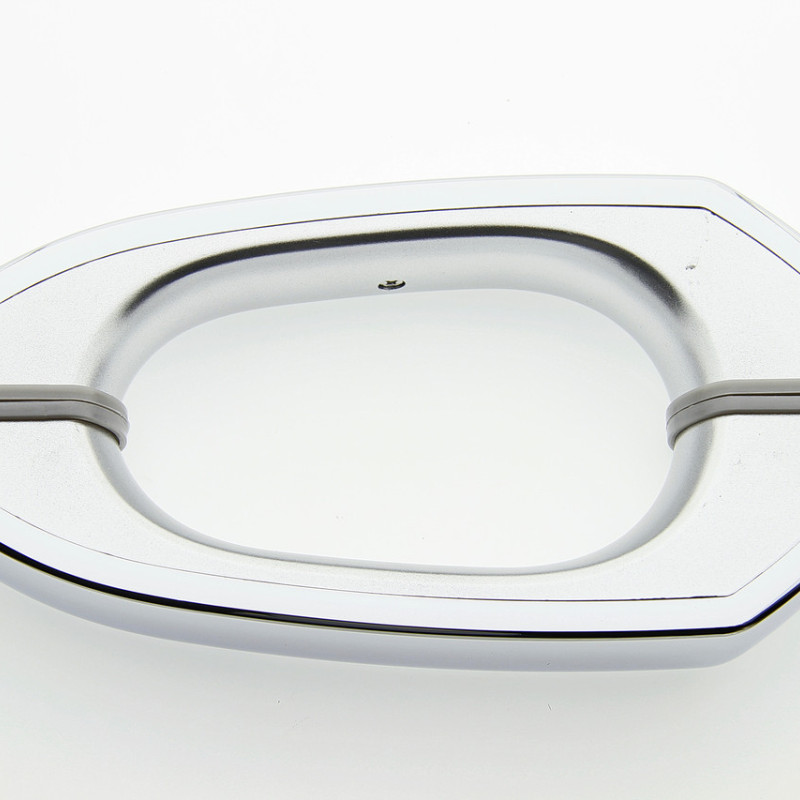 Ручка для дверей душової кабіни на два отвори. (Н 22) Хромированная, пластикова. 175 мм.