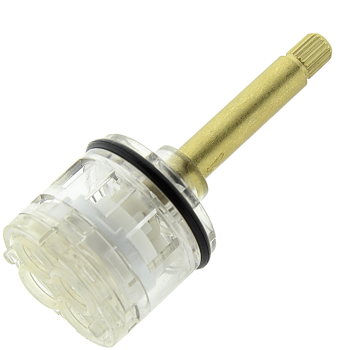 Картридж для змішувача душової кабіни на чотири ( 4 ) положення 35 мм діаметром з довжиною штока 45 мм.