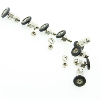 Ролики для душових кабін ( А-011 ) металеві, ексцентрикові, поворотні 23 мм.