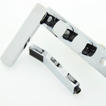 Змішувач на борту ванни, квадратна форма. (NLT 401)