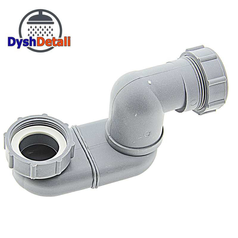 Коліно для сифона ванни ( СФ 02 ) гідрозатвор