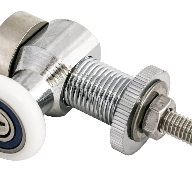 Ролики для душової кабіни верхні, металевий, одинарний, ( К-64 ) 23 мм.