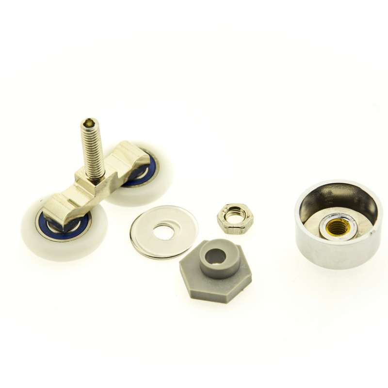 Ролики для душової кабіни подвійні, не поворотні ( К-67 ) 26 мм.