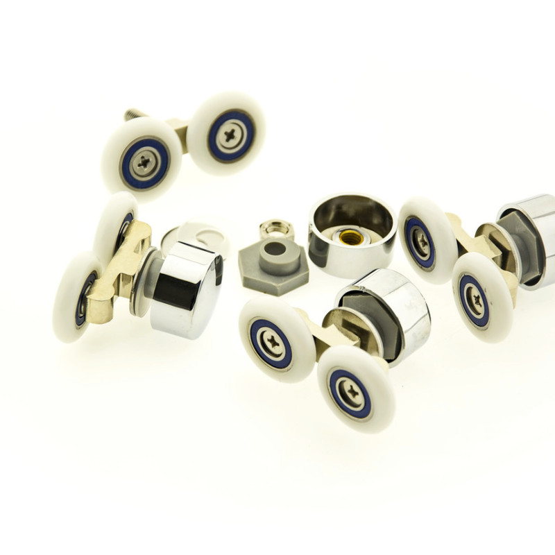 Ролики для душової кабіни подвійні, не поворотні ( К-67 ) 26 мм.