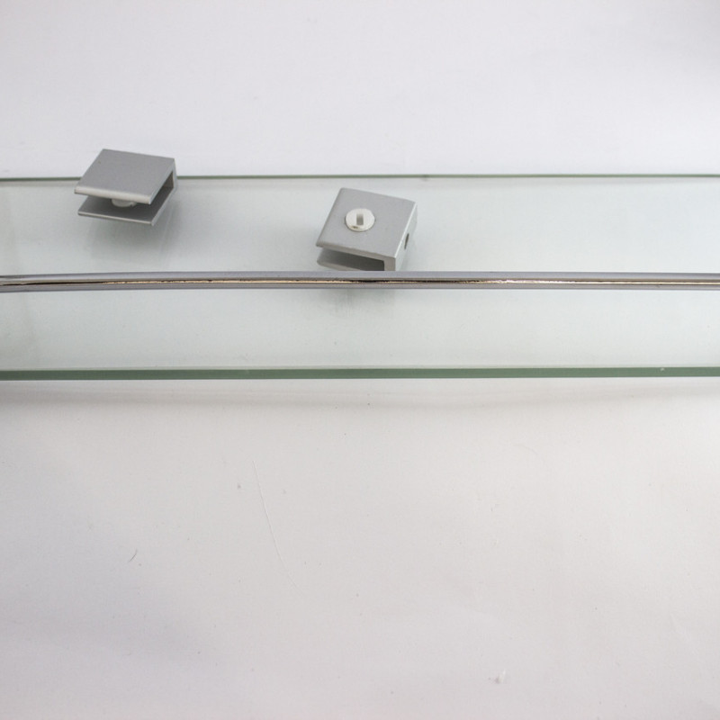 Полиця на 2-а кріплення ( Одне скло і затискної релинг ) ПС605