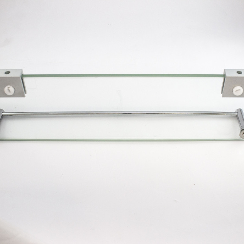 Полиця на 2-а кріплення ( Одне скло і затискної релинг ) ПС605