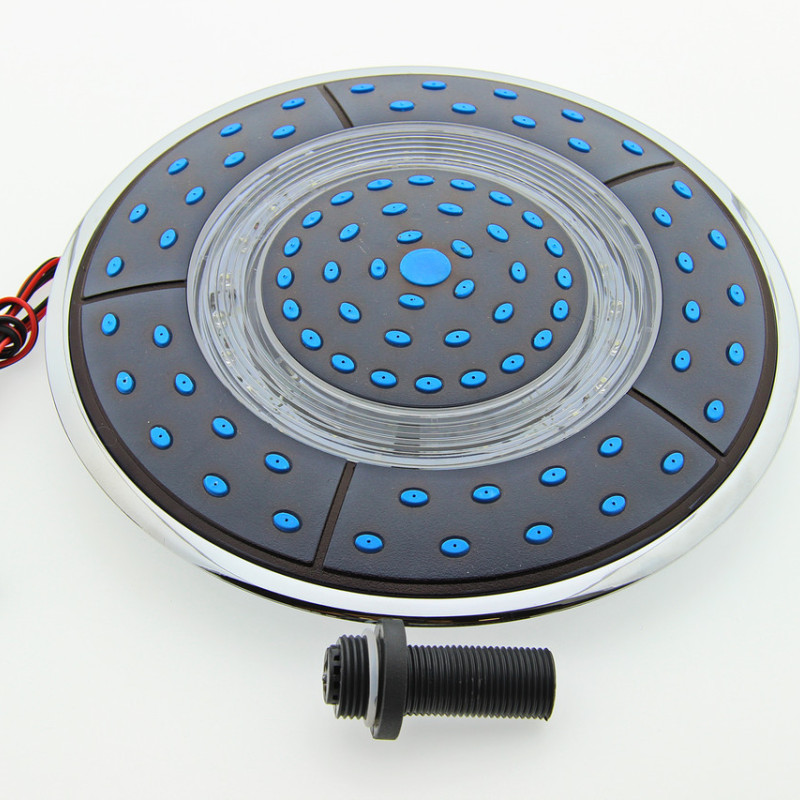 Лійка для душової кабіни, з підсвічуванням діаметром 235 мм. c підсвічуванням ( Л-235 ПН )