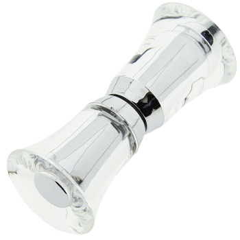 Ручка для дверей душової кабіни ( Н 606) на один отвір, пластикова.