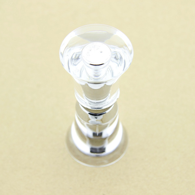 Ручка для дверей душової кабіни ( Н 606) на один отвір, пластикова.