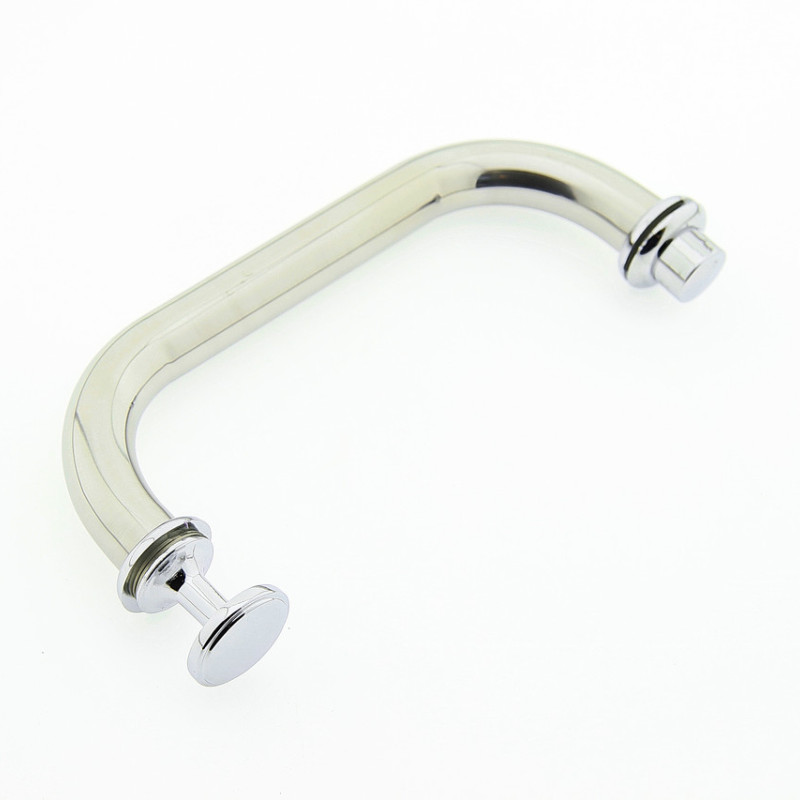 Ручка для скляних дверей (Н 620) Метал.