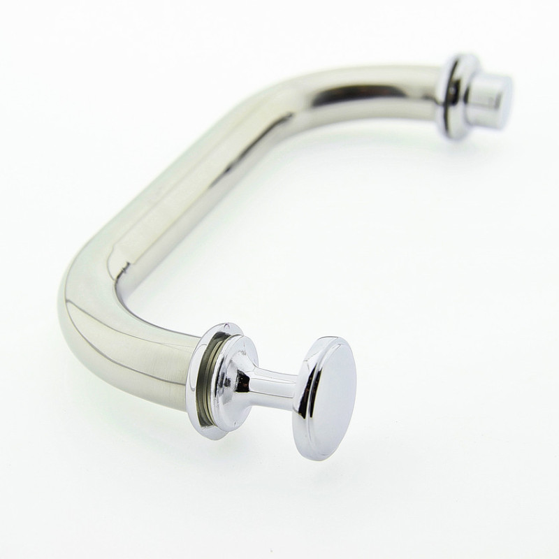 Ручка для скляних дверей (Н 620) Метал.