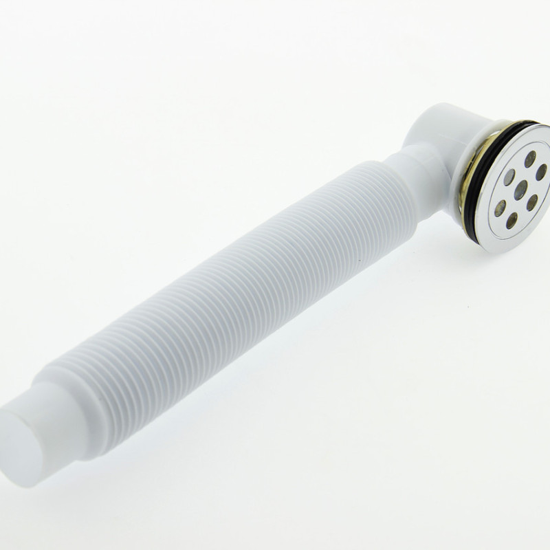 Донний клапан з гофрой, сифон для душової кабіни (ПУ 01г)