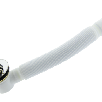 Донний клапан з гофрой, сифон для душової кабіни (ПУ 01г)