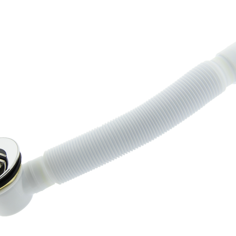 Донний клапан з гофрой, сифон для душової кабіни (ПУ 01г)