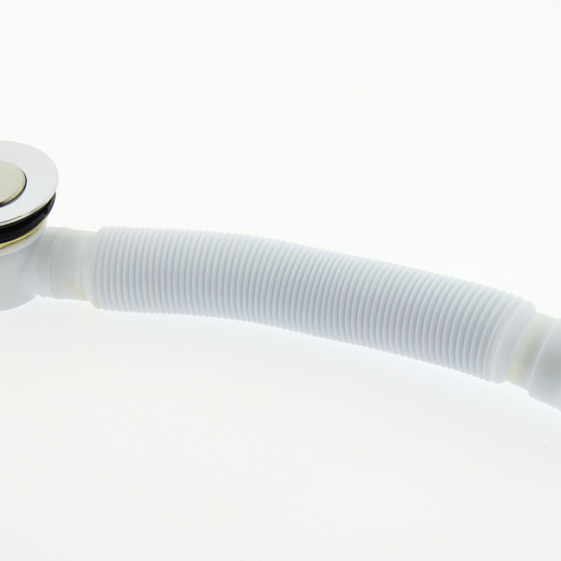 Донний клапан з гофрой, сифон для душової кабіни (ПУ 01г)