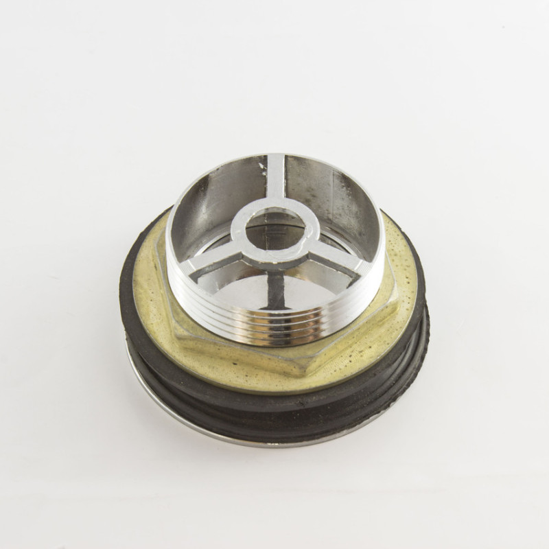 Донний клапан з гофрой, сифон для душової кабіни (ПУ 01г)