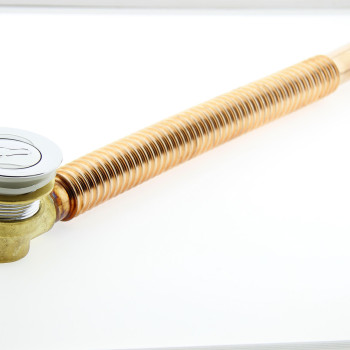 Донний клапан з гофрой, сифон для душової кабіни (ПУ 01г)