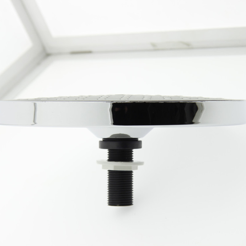 Лійка для душової кабіни, діаметром 200 мм. ( Л-200 ) Шток з зовнішньою різьбою.