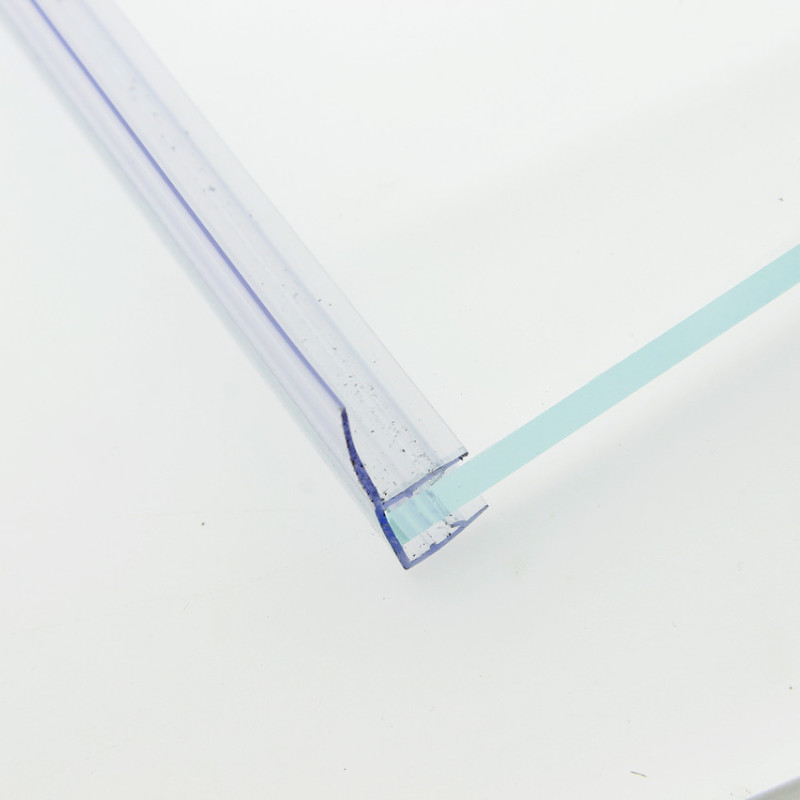 Ущільнювач для душової кабіни, бічний ( F ) довжина 2 м. вія 15 мм. прозорий