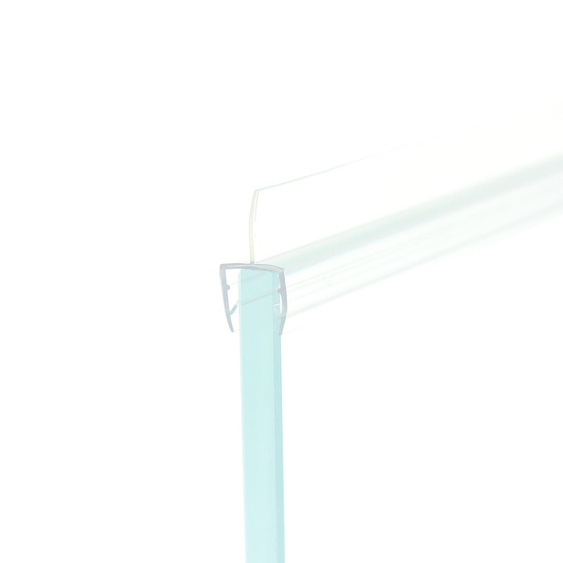 Ущільнювач для душової кабіни, прозорий (ФС 0108 22 КЛ) довжина 2,2 м. Вія 12 мм.