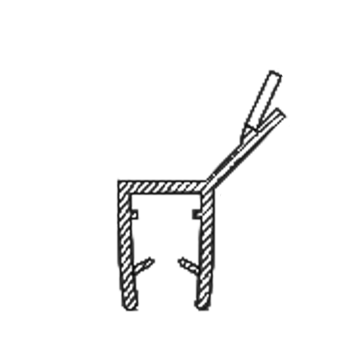 Ущільнювач для душової кабіни (ФС05А)