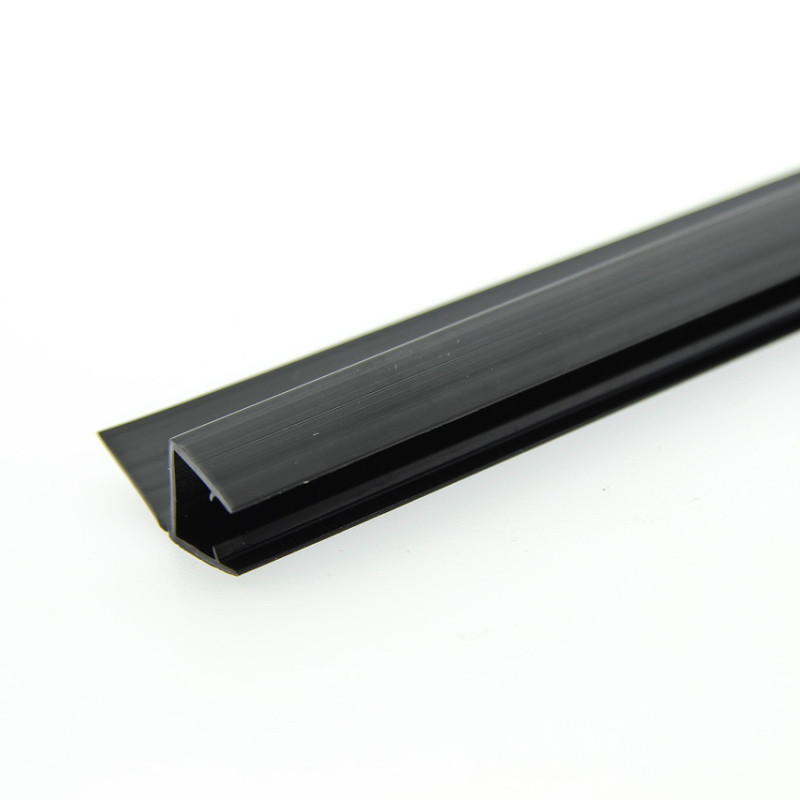 Ущільнювач для душової кабіни, чорний ( ФС0308 БЛ ) довжиною 2 м