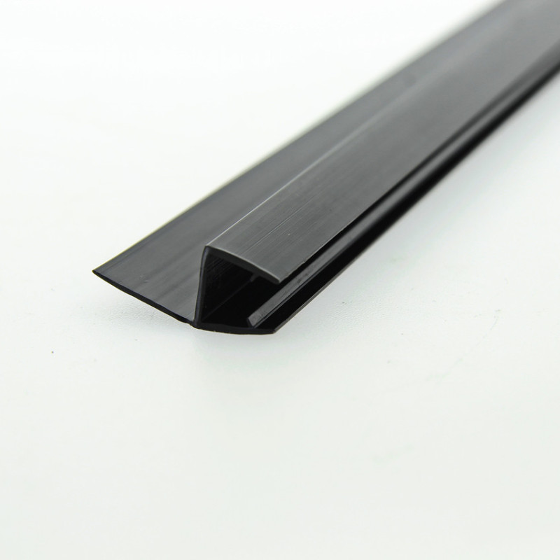 Ущільнювач для душової кабіни, чорний ( ФС0308 БЛ ) довжиною 2 м