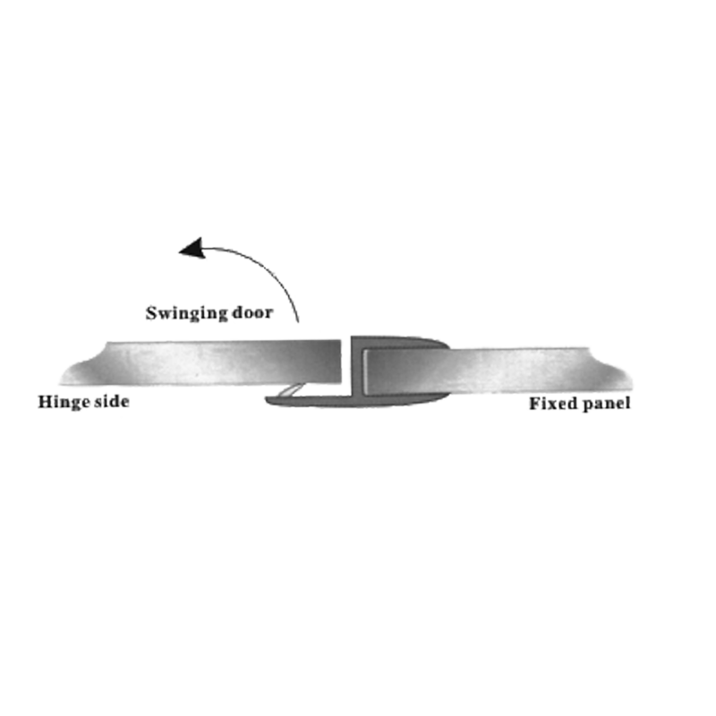 Ущільнювач для душової кабіни, (ФС03В) 6 мм.