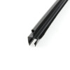 Ущільнювач для дверей душової кабіни, чорний ( ФС0608 БЛ ) довжина 2 м