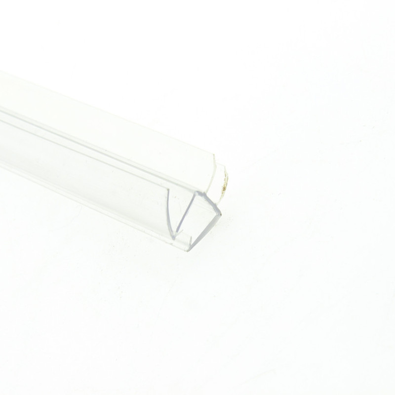 Ущільнювач для дверей душової кабіни, нижній (ФС06) довжина 2 м.