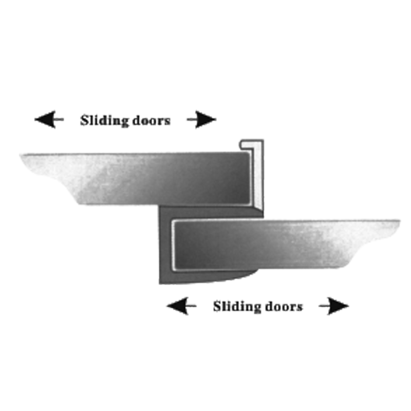 Ущільнювач для дверей душової кабіни, нижній ( ФС06Д ) довжина 2 м
