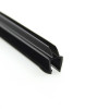 Ущільнювач для дверей душової кабіни, чорний ( ФС06Е08 БЛ ) довжина 2 м
