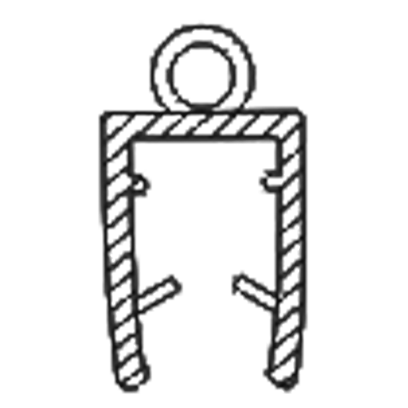 Ущільнювач для дверей душової кабіни ( ФС07В 08 )