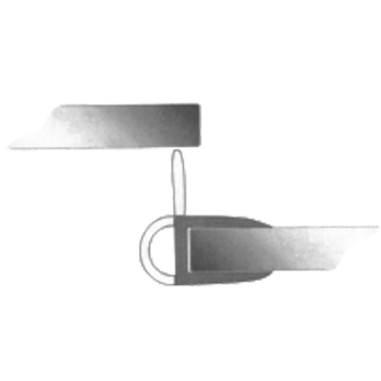 Ущільнювач для дверей душової кабіни ( ФС07С 08 )