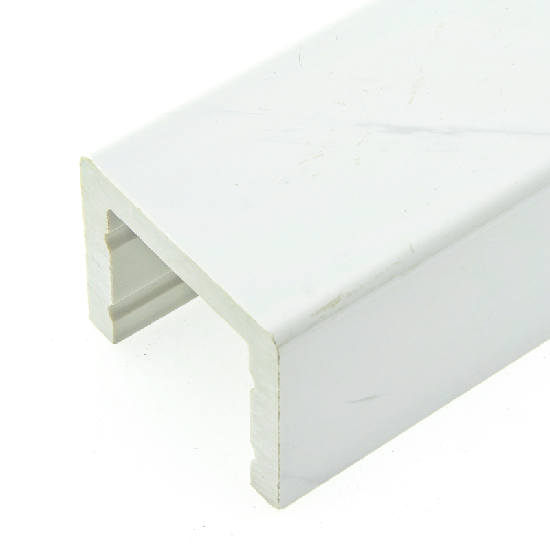 Борт для душового піддону, білий (ФС801) 50х60 мм. довжиною 2000 м \ п