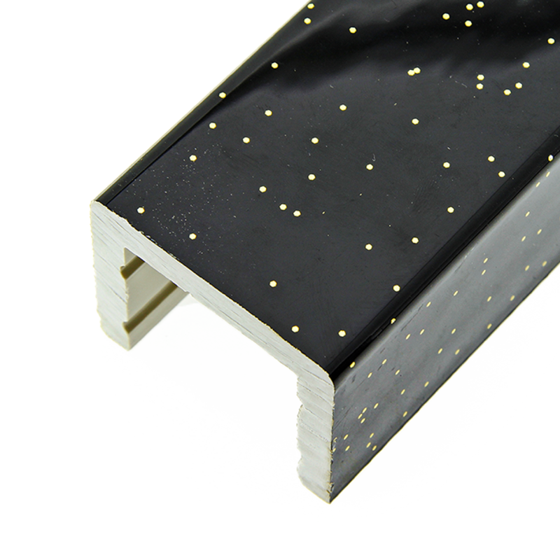 Борт для душового піддону, чорний (ФС802) 50х60 мм. довжиною 2000 м \ п